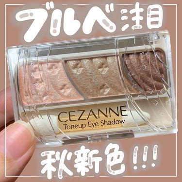 トーンアップアイシャドウ/CEZANNE/パウダーアイシャドウを使ったクチコミ（1枚目）