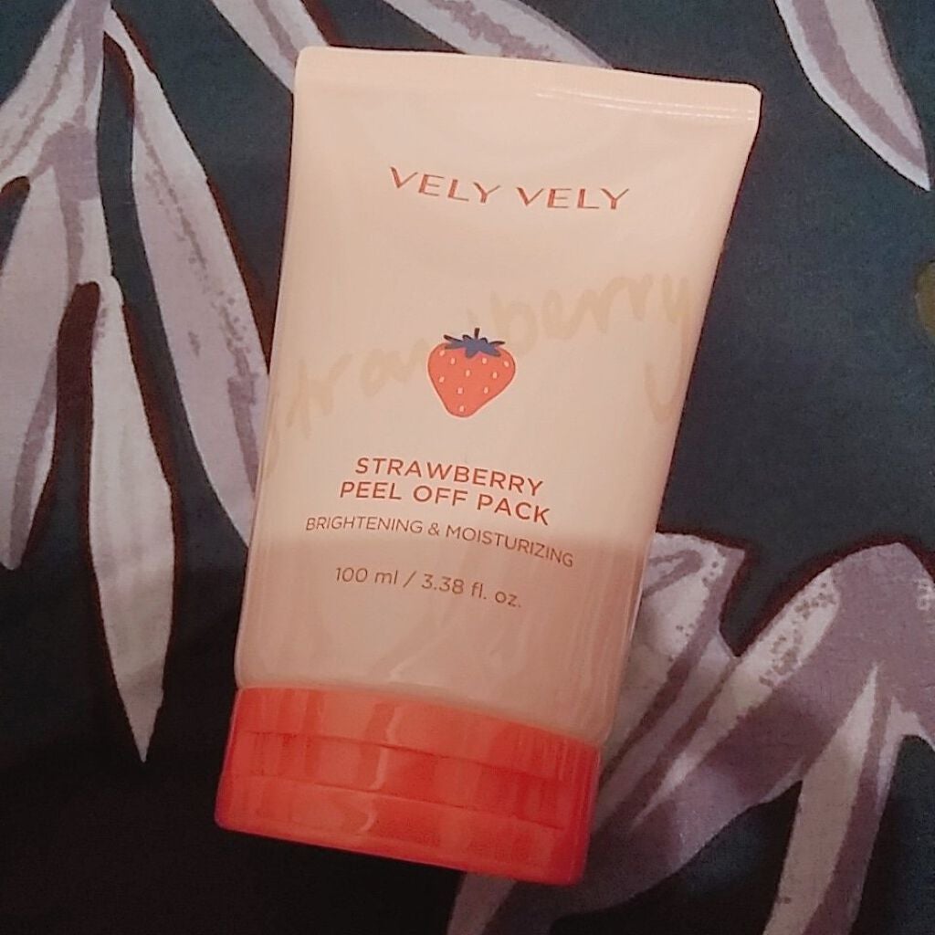 ストロベリーピールオフパック/VELY VELY/洗い流すパック・マスクを使ったクチコミ(1枚目)