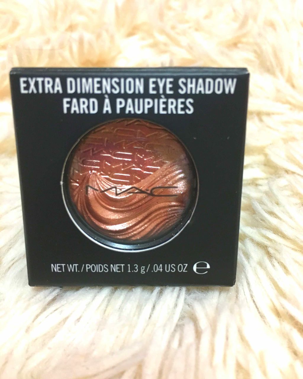 エクストラ ディメンション アイシャドウ スウィート ヒート/M・A・C/単色アイシャドウを使ったクチコミ（1枚目）