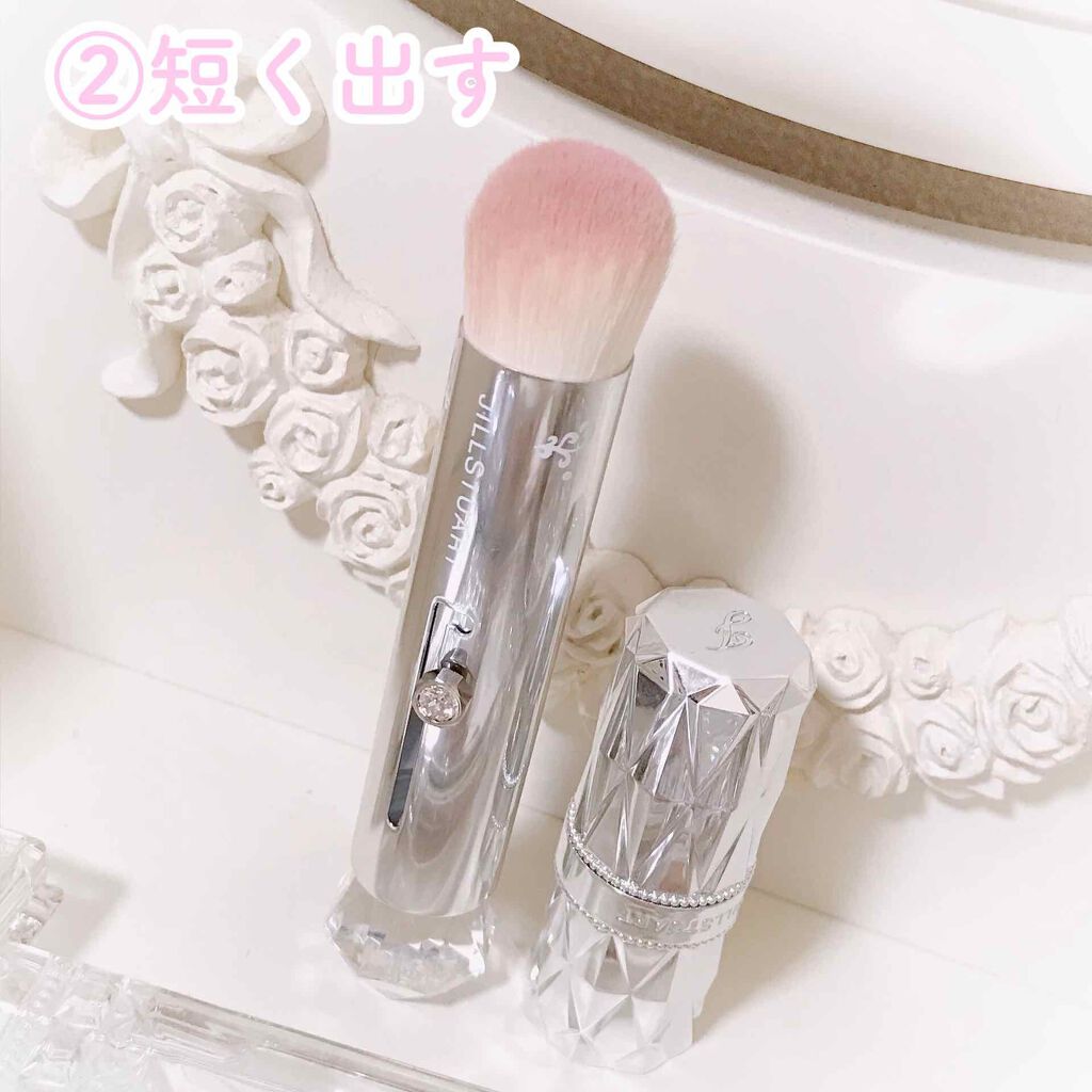 チークカラー ブラシ/JILL STUART/メイクブラシを使ったクチコミ(3枚目)