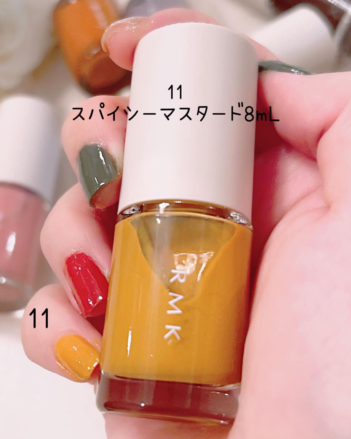 RMK ネイルラッカー/RMK/マニキュアを使ったクチコミ（3枚目）