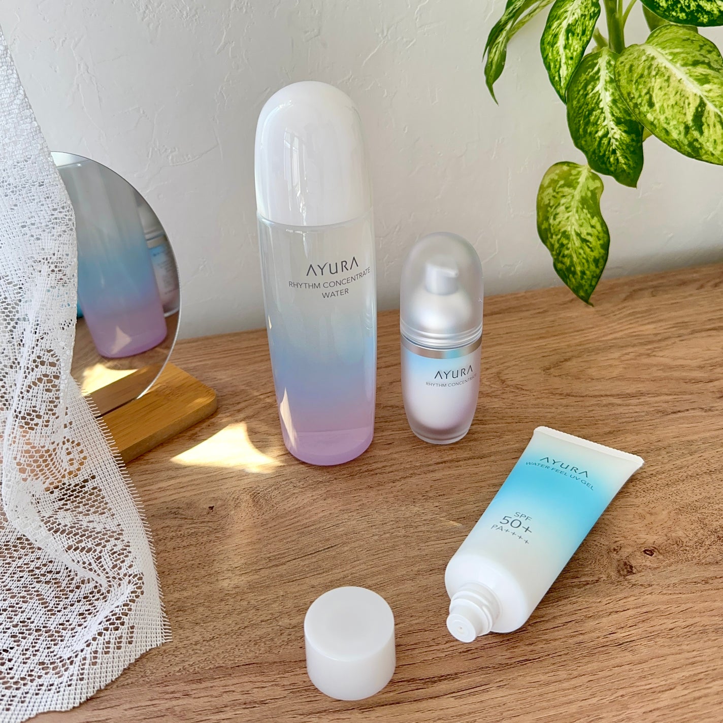 ウォーターフィールUVジェルα/AYURA/日焼け止めジェルを使ったクチコミ(2枚目)