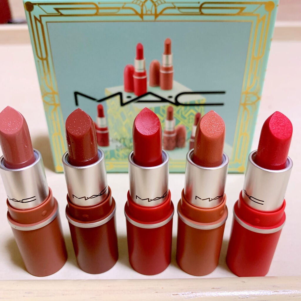 ア ヒント オブ ハリウッド ミニ リップスティック キット/M・A・C/メイクアップキットを使ったクチコミ(1枚目)
