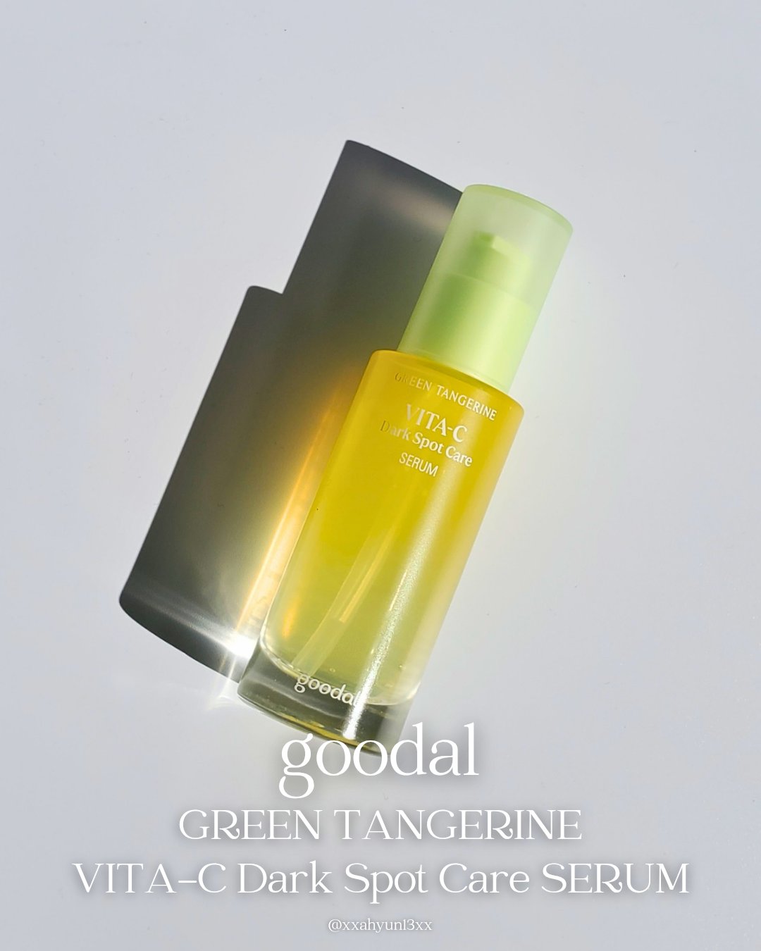 グリーンタンジェリン ビタC ダークスポットケアセラム/goodal/美容液を使ったクチコミ（2枚目）