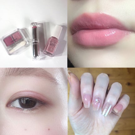 ラスティンググロスリップ/CEZANNE/口紅を使ったクチコミ(2枚目)