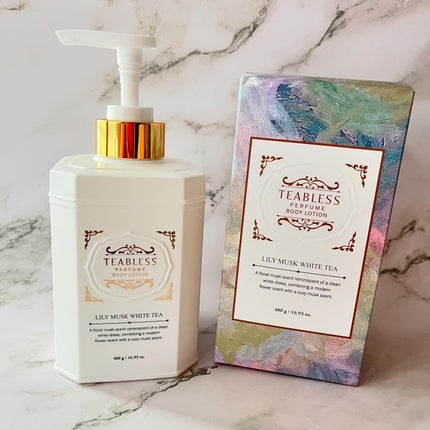 パフュームボディローション リリィムスクホワイトティー/TEABLESS/ボディローションを使ったクチコミ(5枚目)