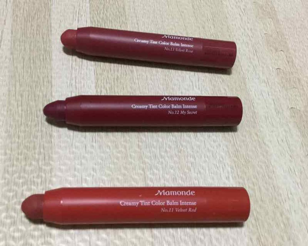 クリーミーリップティント カラーバーム・インテンス/Mamonde/リップティントを使ったクチコミ(2枚目)