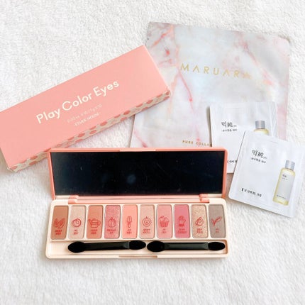 プレイカラー アイシャドウ/ETUDE/アイシャドウパレットを使ったクチコミ(1枚目)