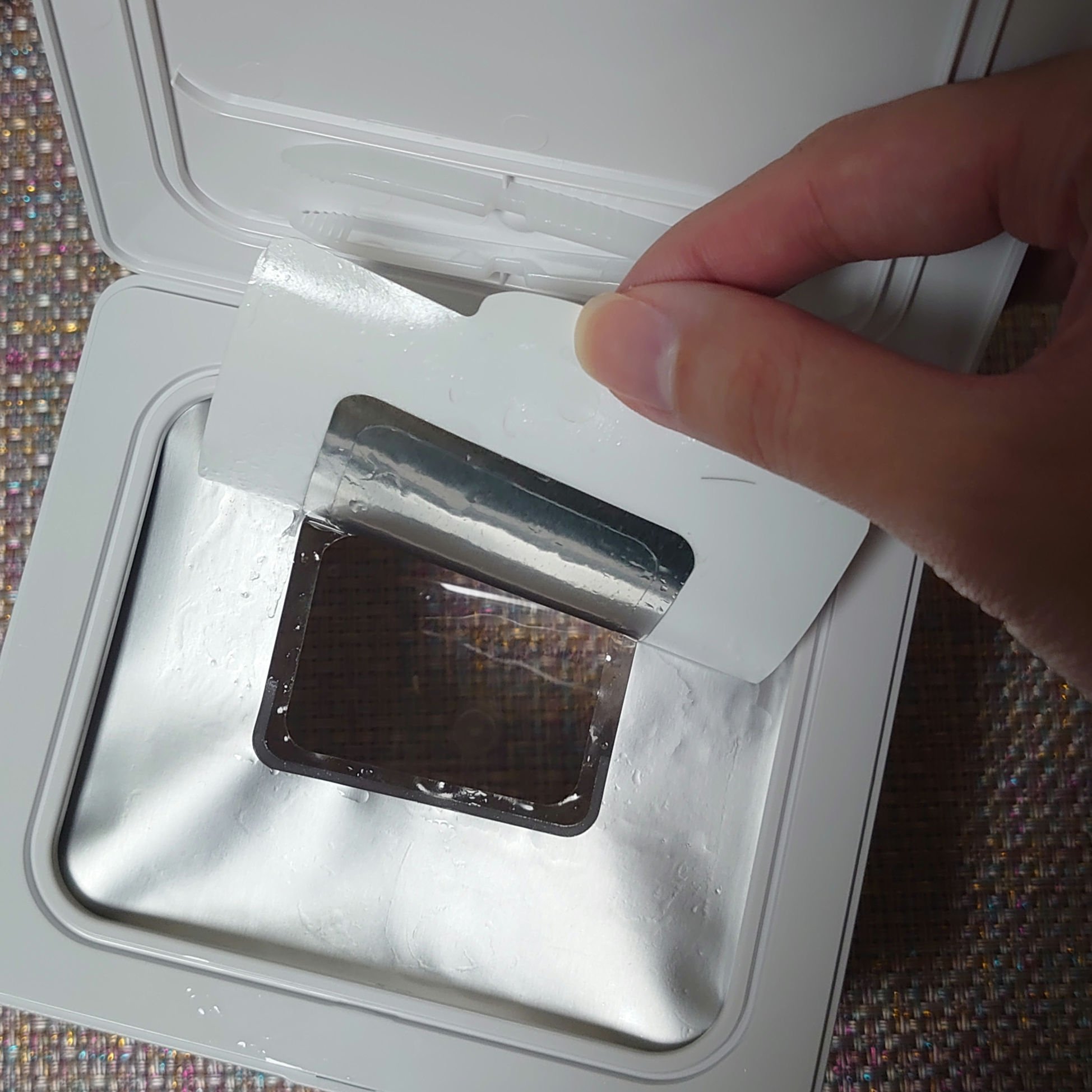 バリアサイクルデイリーマスクパック/P.CALM/シートマスク・パックを使ったクチコミ（2枚目）