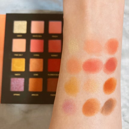 星空12色アイシャドウパレット/VCND/アイシャドウパレットを使ったクチコミ(4枚目)