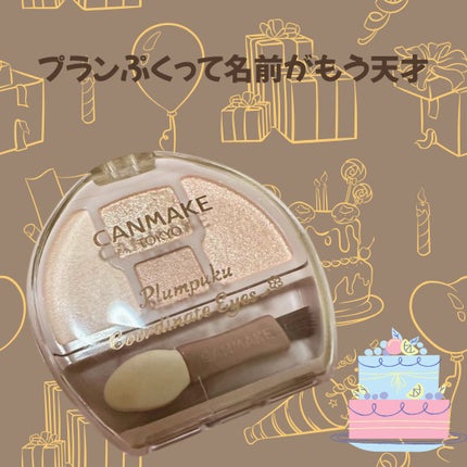 プランぷくコーデアイズ/キャンメイク/パウダーアイシャドウを使ったクチコミ(1枚目)