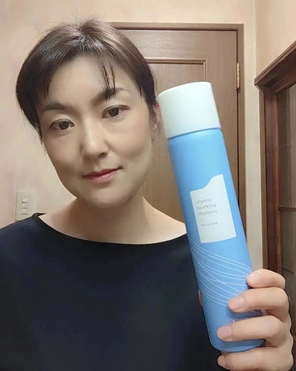 オーガニックスパークリングシャンプー/b.ris/市販シャンプーを使ったクチコミ(5枚目)