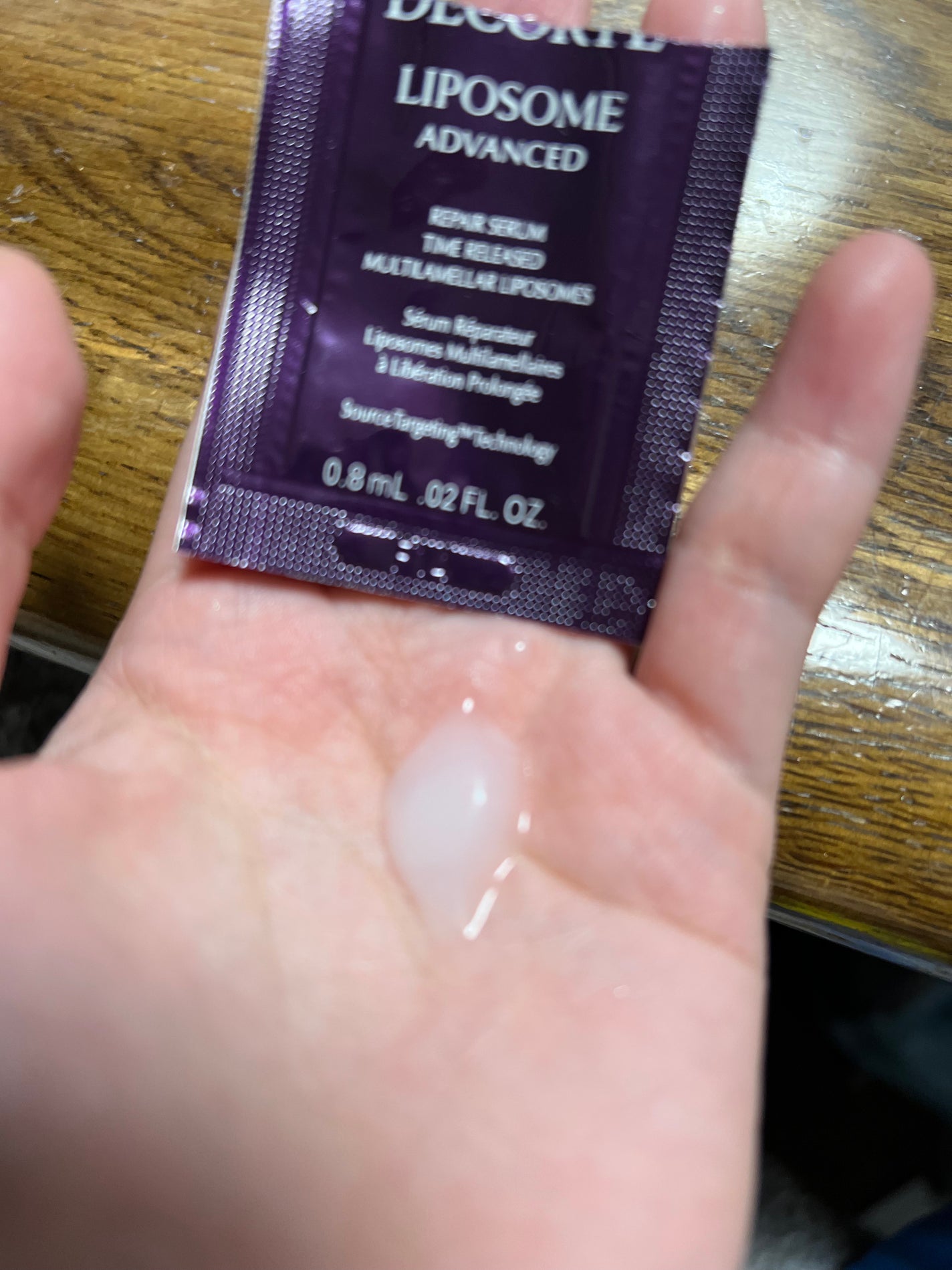 リポソーム アドバンスト リペアセラム/DECORTÉ/美容液を使ったクチコミ(3枚目)