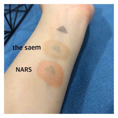 ラディアントクリーミーコンシーラー/NARS/リキッドコンシーラーを使ったクチコミ（2枚目）