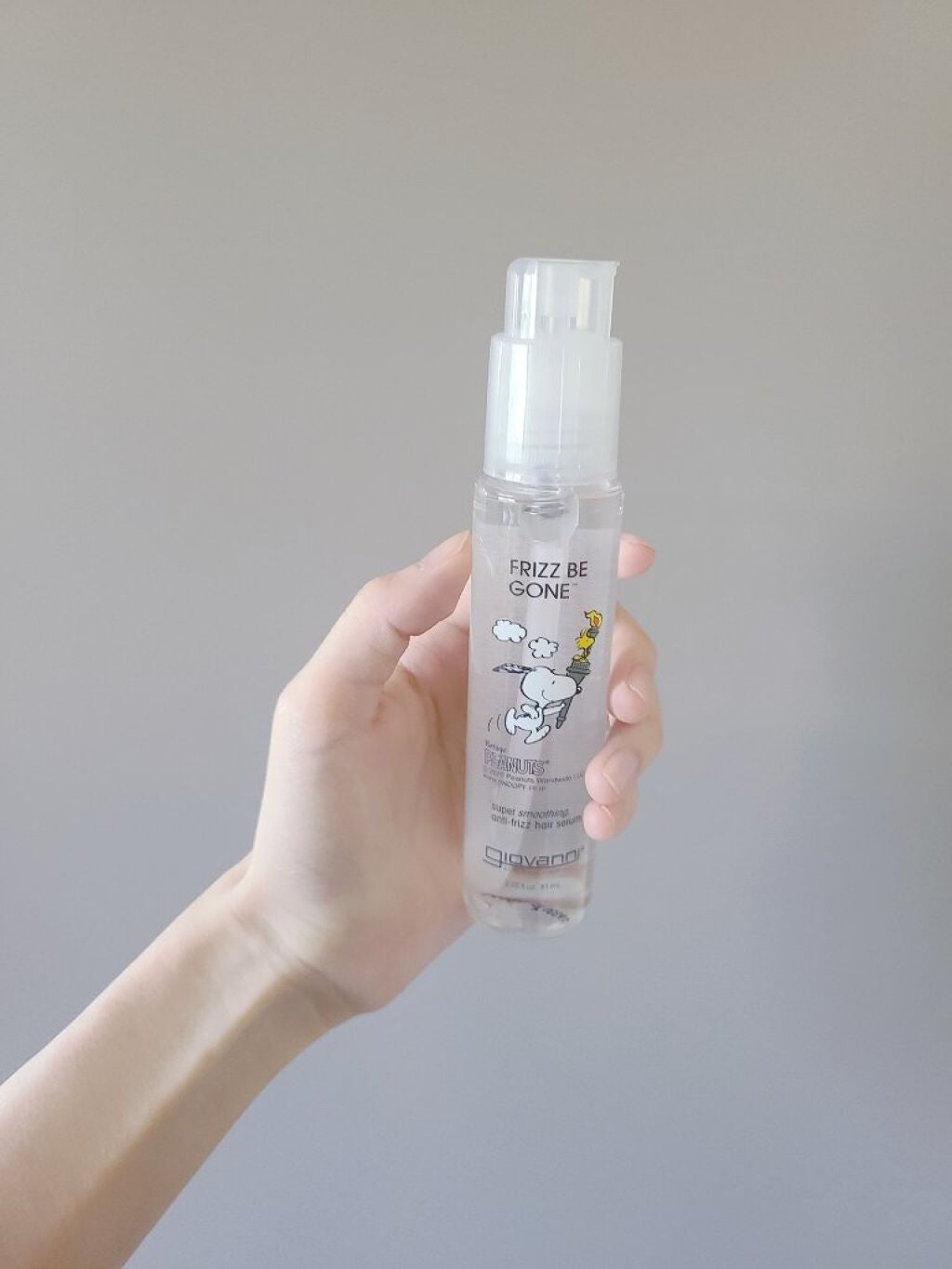 フリッズビーゴーン スムージング ヘアセラム/giovanni/ヘアオイルを使ったクチコミ(1枚目)