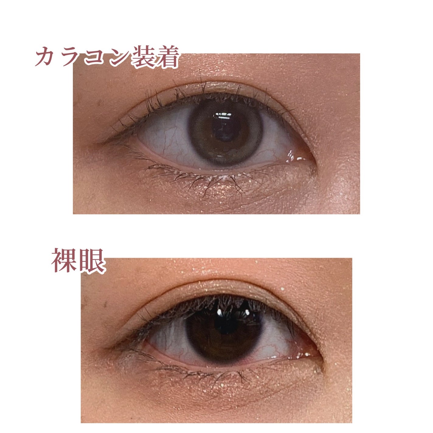 omyo/LENSME/カラーコンタクトレンズを使ったクチコミ(3枚目)