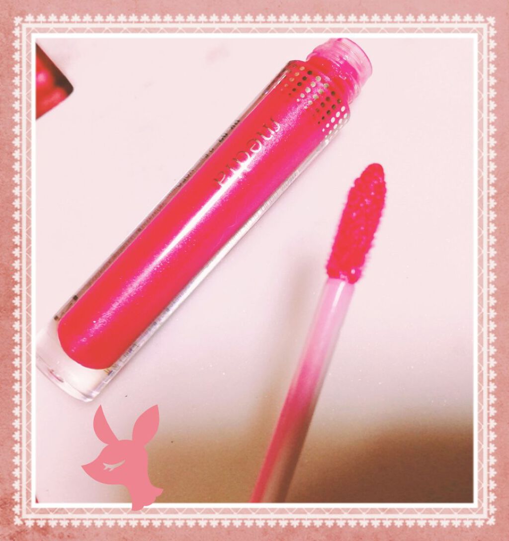 リキッドグロウルージュ/media/リップグロスを使ったクチコミ（2枚目）