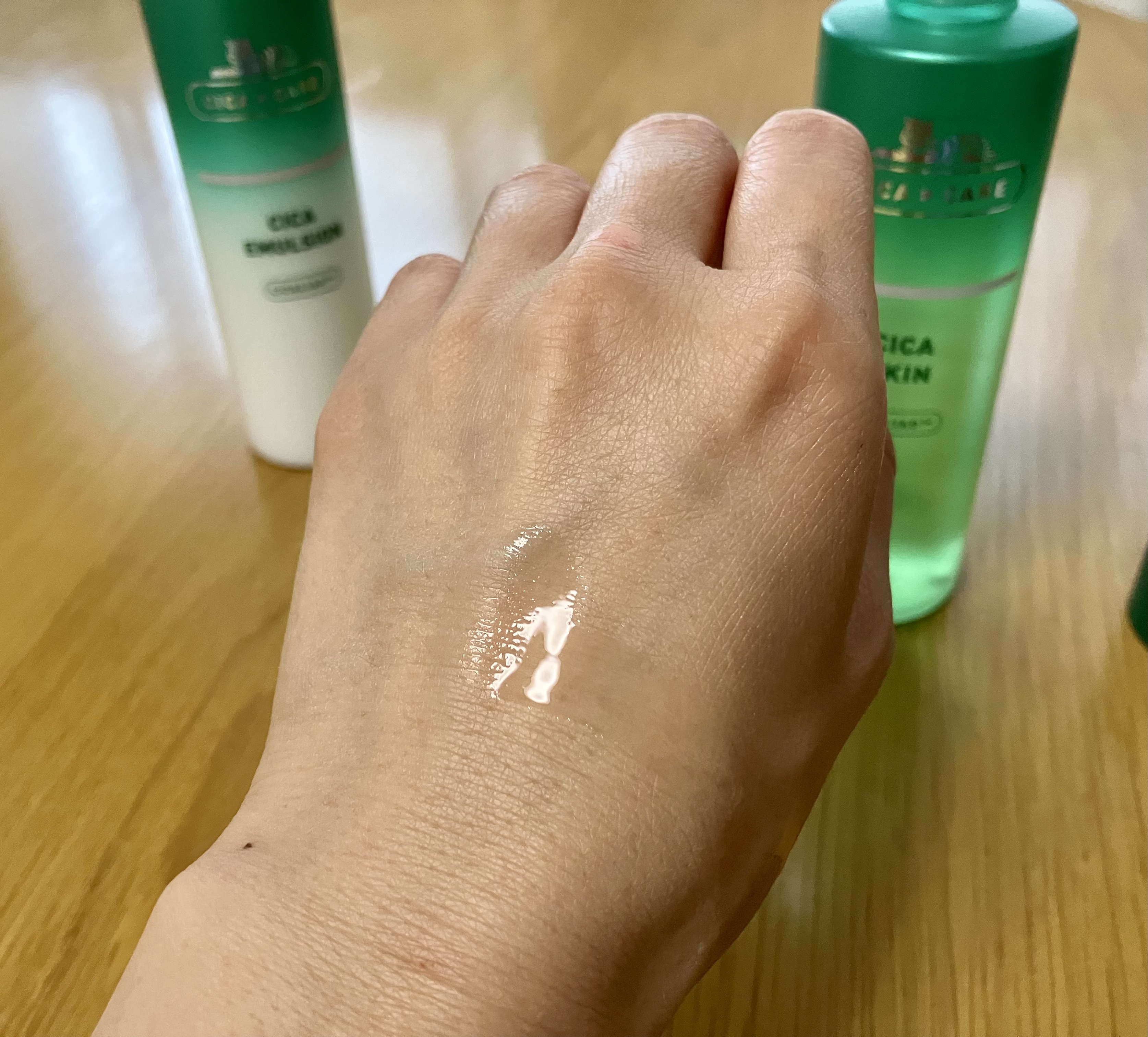 VT CICA スキンのクチコミ「ＶＴ　CICA SKIN 化粧水
購入しました。
先に乳液を購入して、使ってみて良かったので、.....」（2枚目）