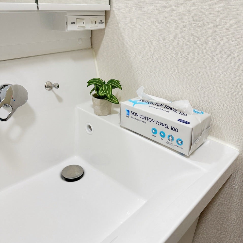 スキンコットンタオル100/ITO/クレンジングタオルを使ったクチコミ（1枚目）