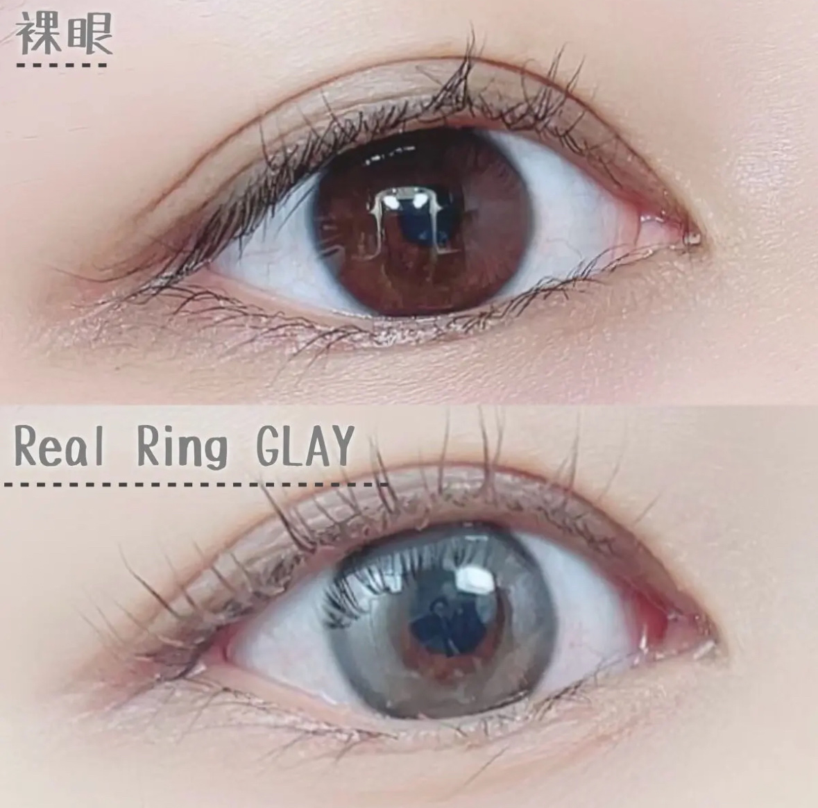 Real Ring 1day/OLENS/ワンデー（１DAY）カラコンを使ったクチコミ（3枚目）