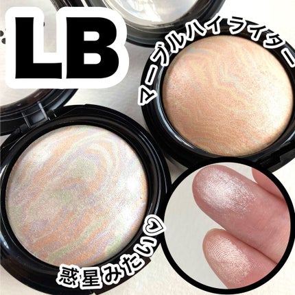 マーブルハイライター/LB/パウダーチークを使ったクチコミ(1枚目)