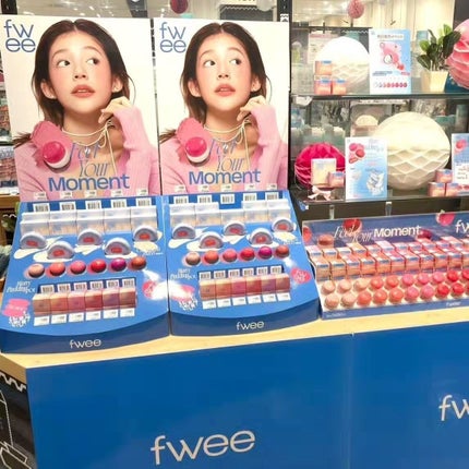 リップアンドチーク ブラーリープリンポット/fwee/口紅を使ったクチコミ(5枚目)