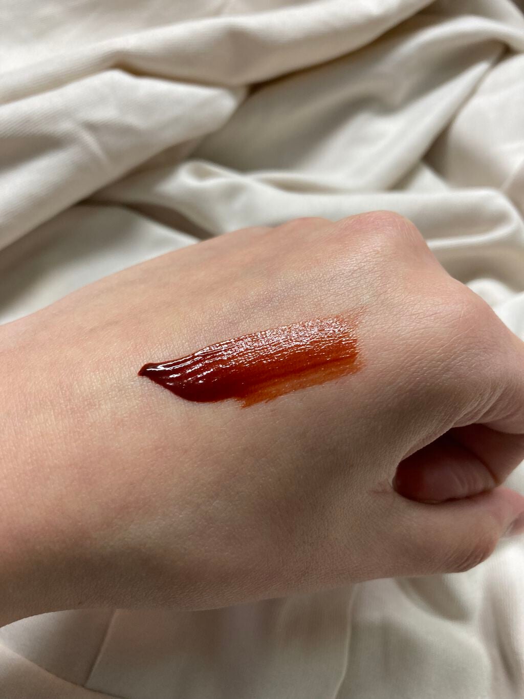 ジューシーリップティント/キャンメイク/口紅を使ったクチコミ(3枚目)