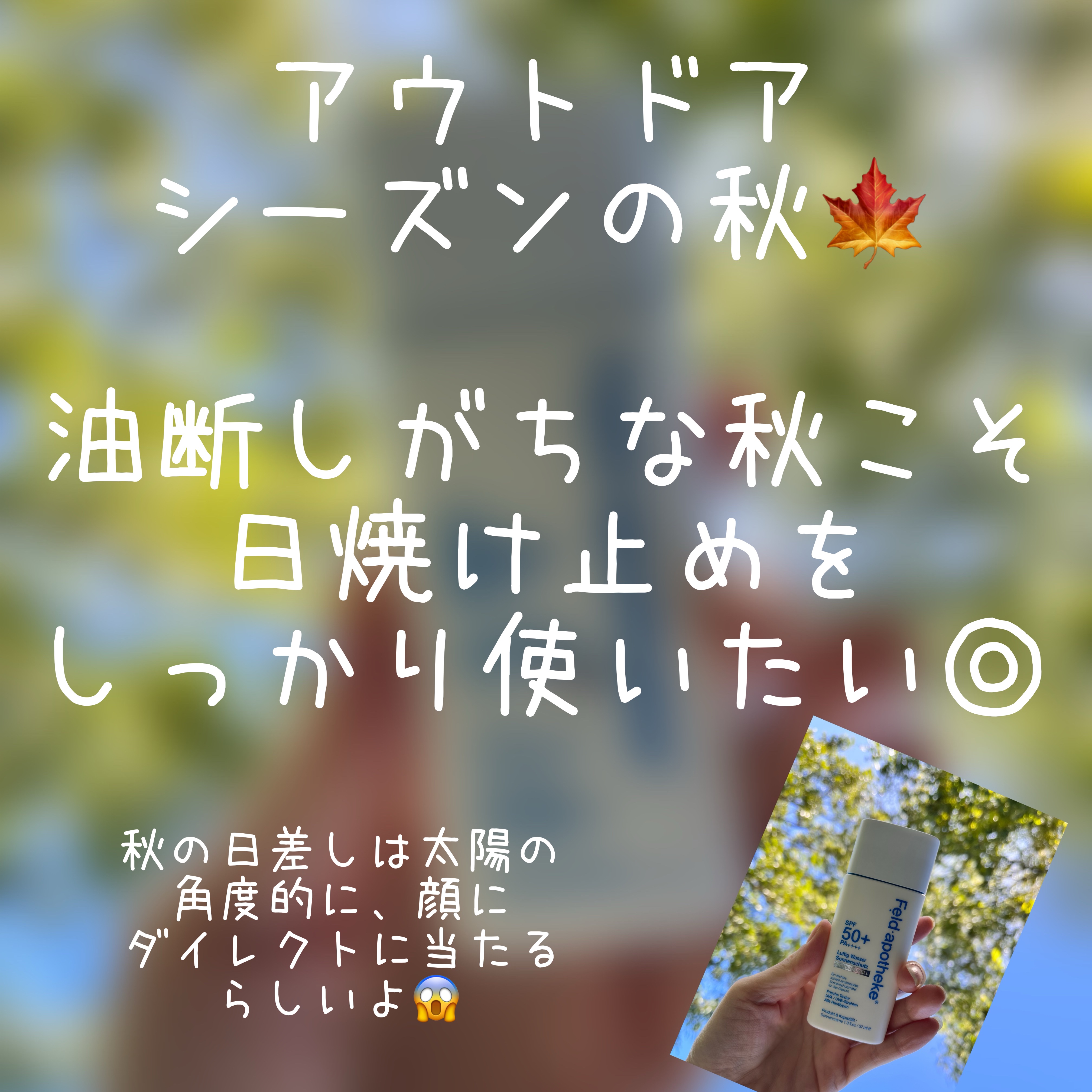 エアリーウォーターサンスクリーン プロフェッショナル/Feld Apotheke/日焼け止めローションを使ったクチコミ（2枚目）