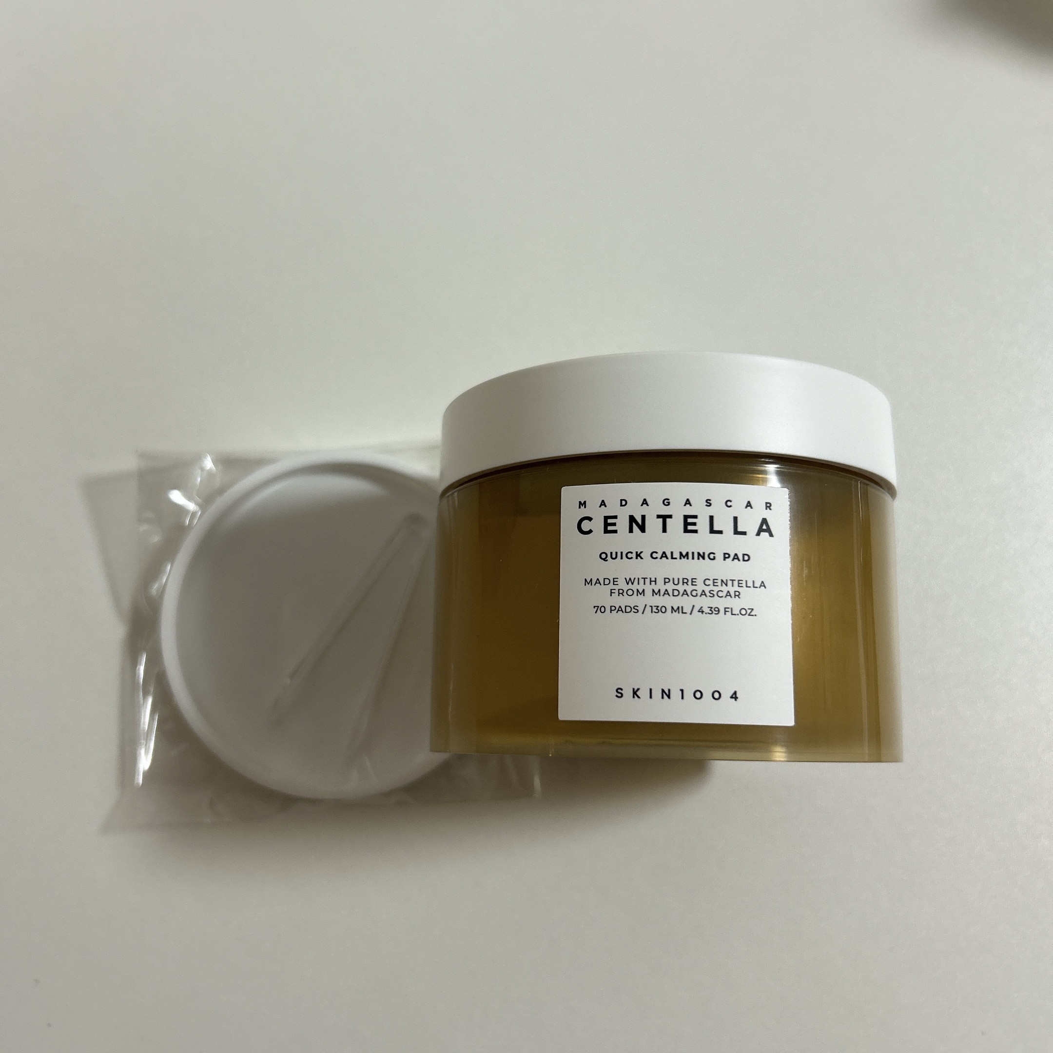 センテラ クイックカーミングパッド/SKIN1004/トナーパッドを使ったクチコミ（1枚目）