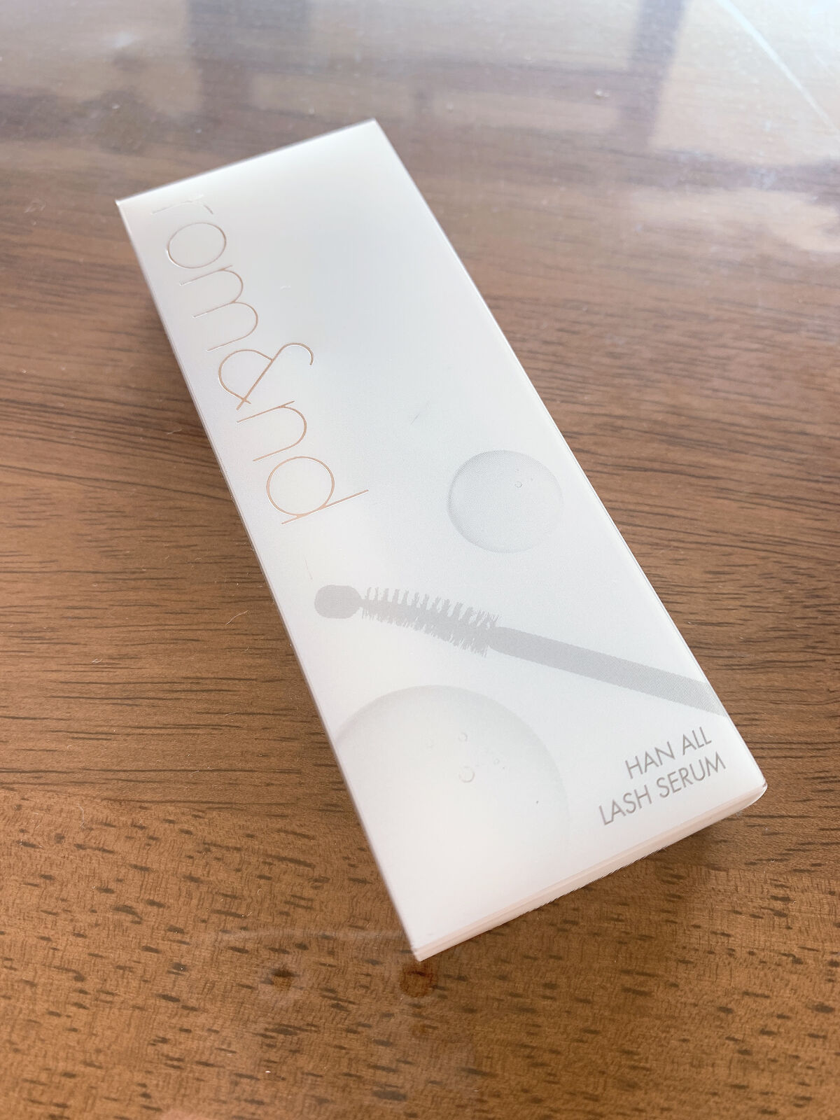 ハンオールラッシュセラム/rom&nd/まつげ美容液を使ったクチコミ（2枚目）