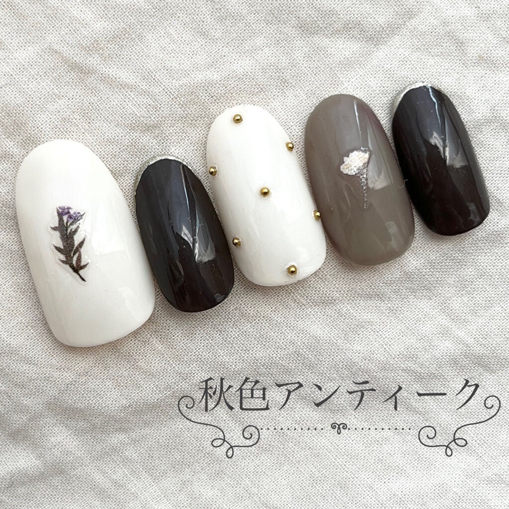 ネイルシール/セリア/ネイルシールを使ったクチコミ(1枚目)