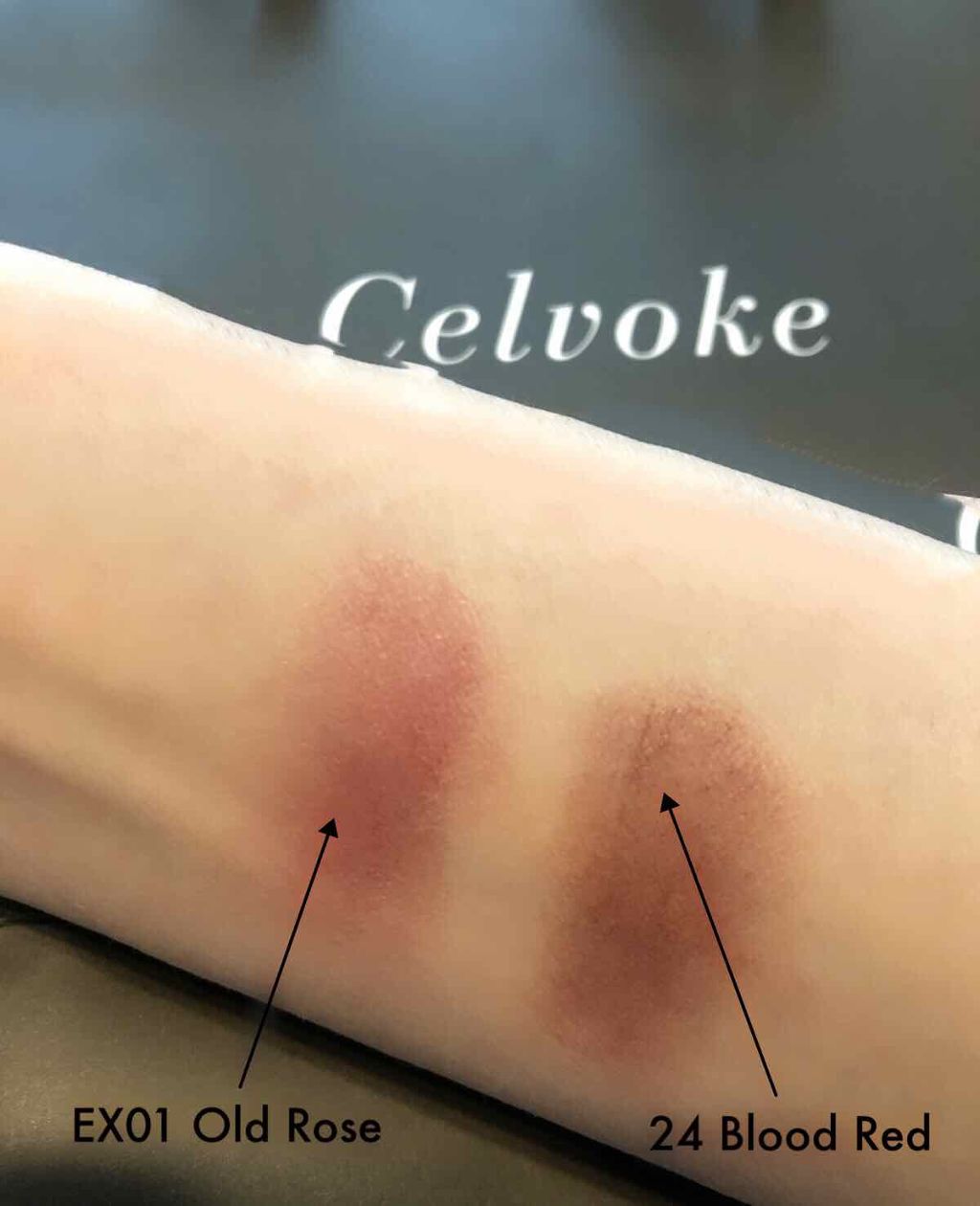 セルヴォーク ヴォランタリー アイズ/Celvoke/単色アイシャドウを使ったクチコミ(2枚目)