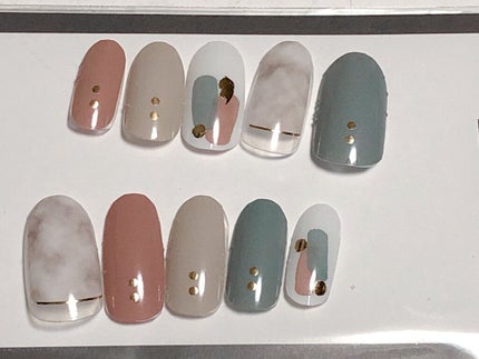 ジェルネイルシール/キャンドゥ/ネイルシールを使ったクチコミ(2枚目)