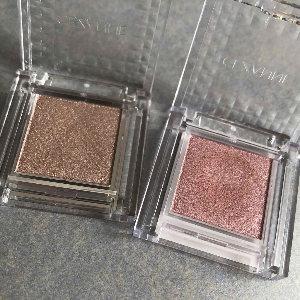 シングルカラーアイシャドウ/CEZANNE/単色アイシャドウを使ったクチコミ(2枚目)