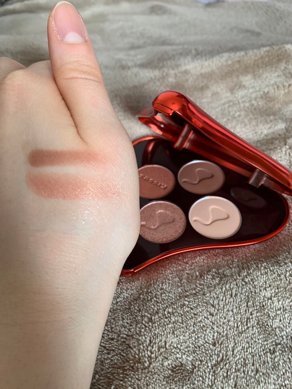 キスチョコレート プレイカラーアイズ/ETUDE/アイシャドウパレットを使ったクチコミ(3枚目)