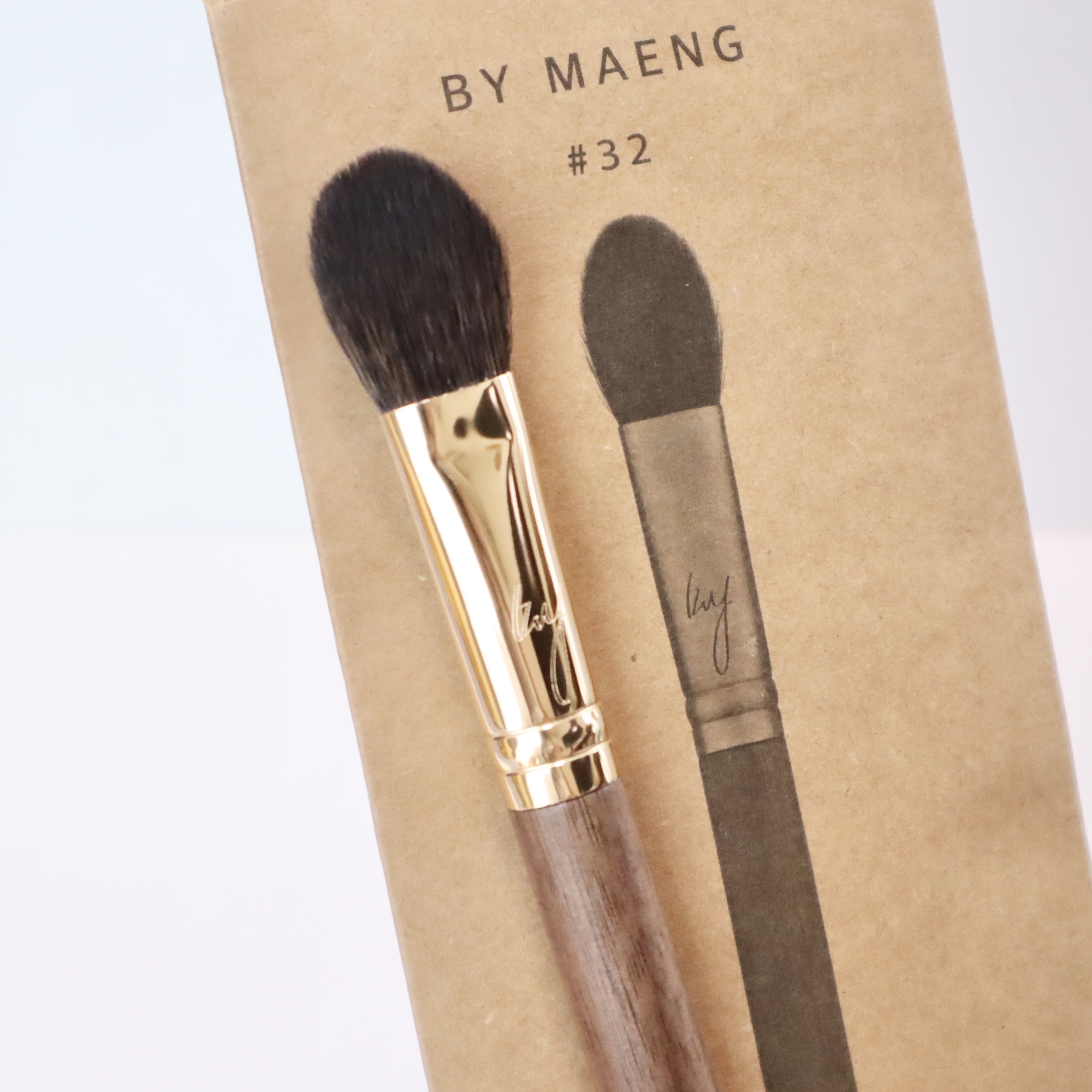 BY MAENG #32 チークブラシ/SOOA DOR/メイクブラシを使ったクチコミ（1枚目）