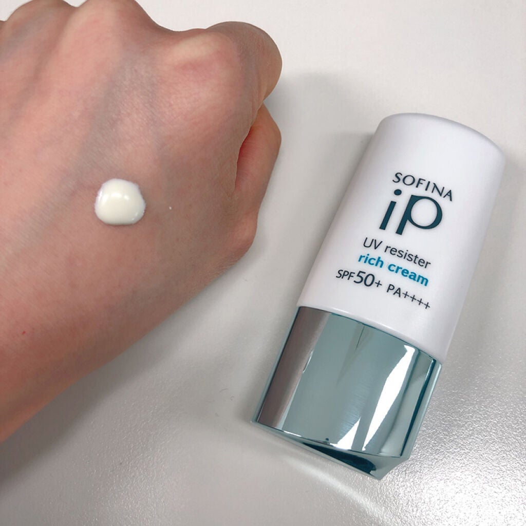 SOFINA iP UV レジスト リッチクリーム/SOFINA iP/日焼け止め・UVケアを使ったクチコミ(3枚目)