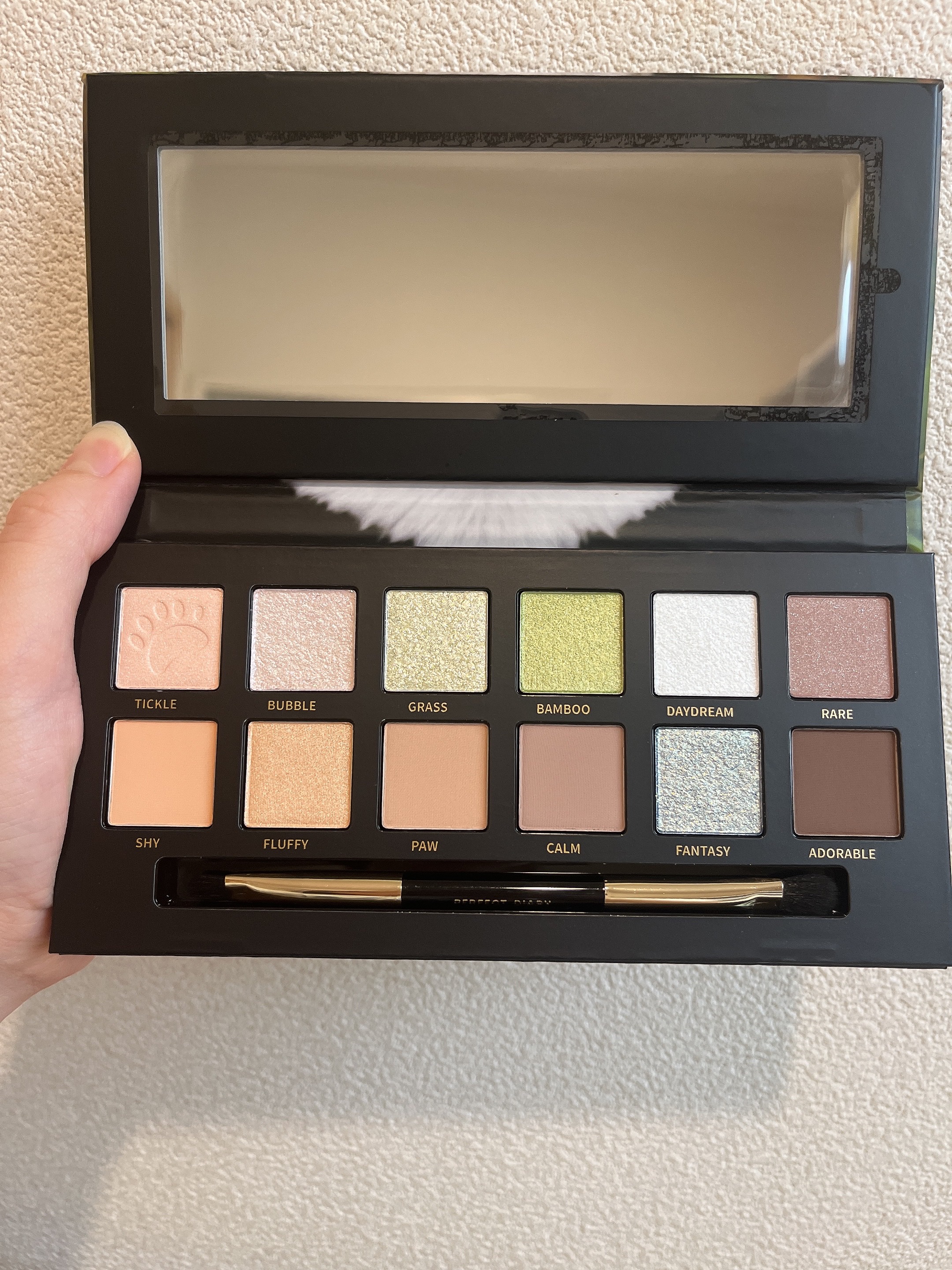 エクスプローラ12色 動物アイシャドウパレット/PERFECT DIARY/アイシャドウパレットを使ったクチコミ（2枚目）