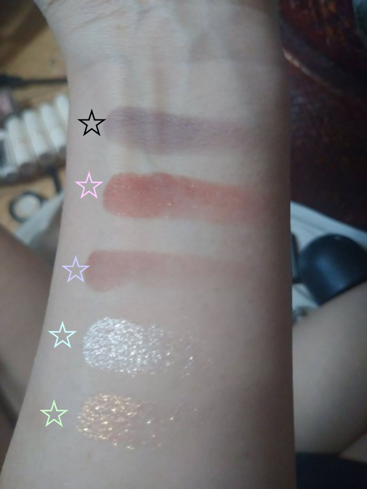 4色アイシャドウパレット 05 クーリッシュアンジュ/aZTK/アイシャドウパレットを使ったクチコミ（2枚目）