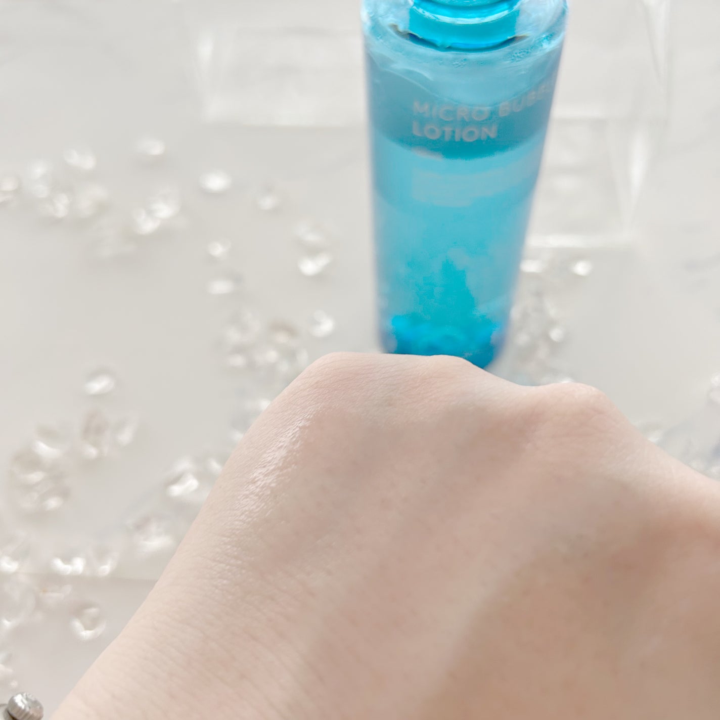 薬用マイクロバブルローション/Macchia Label/化粧水を使ったクチコミ(3枚目)