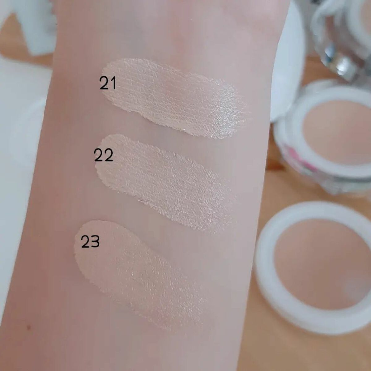 グリーミングテンションパクト/2aN/クリーム・エマルジョンファンデーションを使ったクチコミ(4枚目)