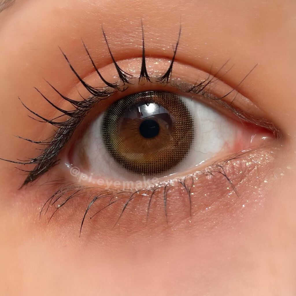 NARERU 1day 皐月オリーブ/NARERU/ワンデー（１DAY）カラコンを使ったクチコミ（1枚目）