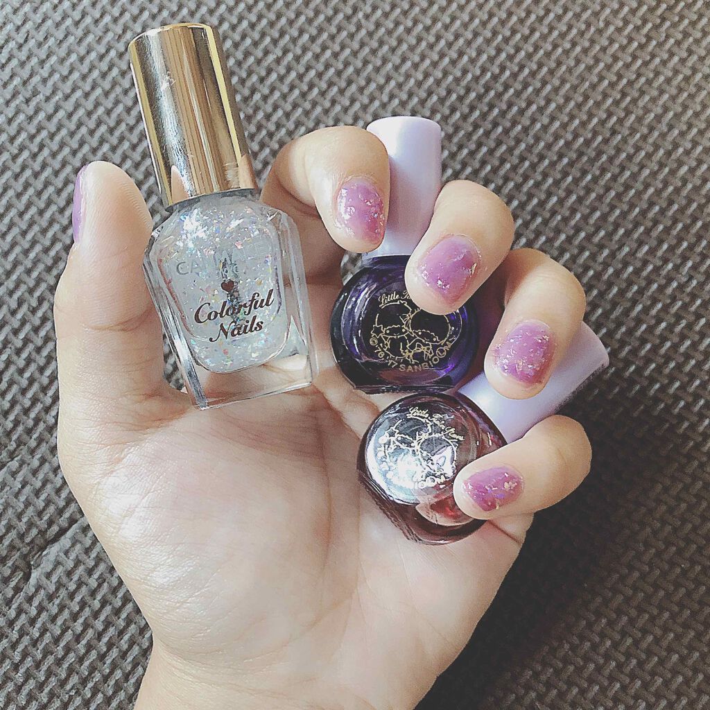 サンリオネイル/DAISO/マニキュアを使ったクチコミ（2枚目）