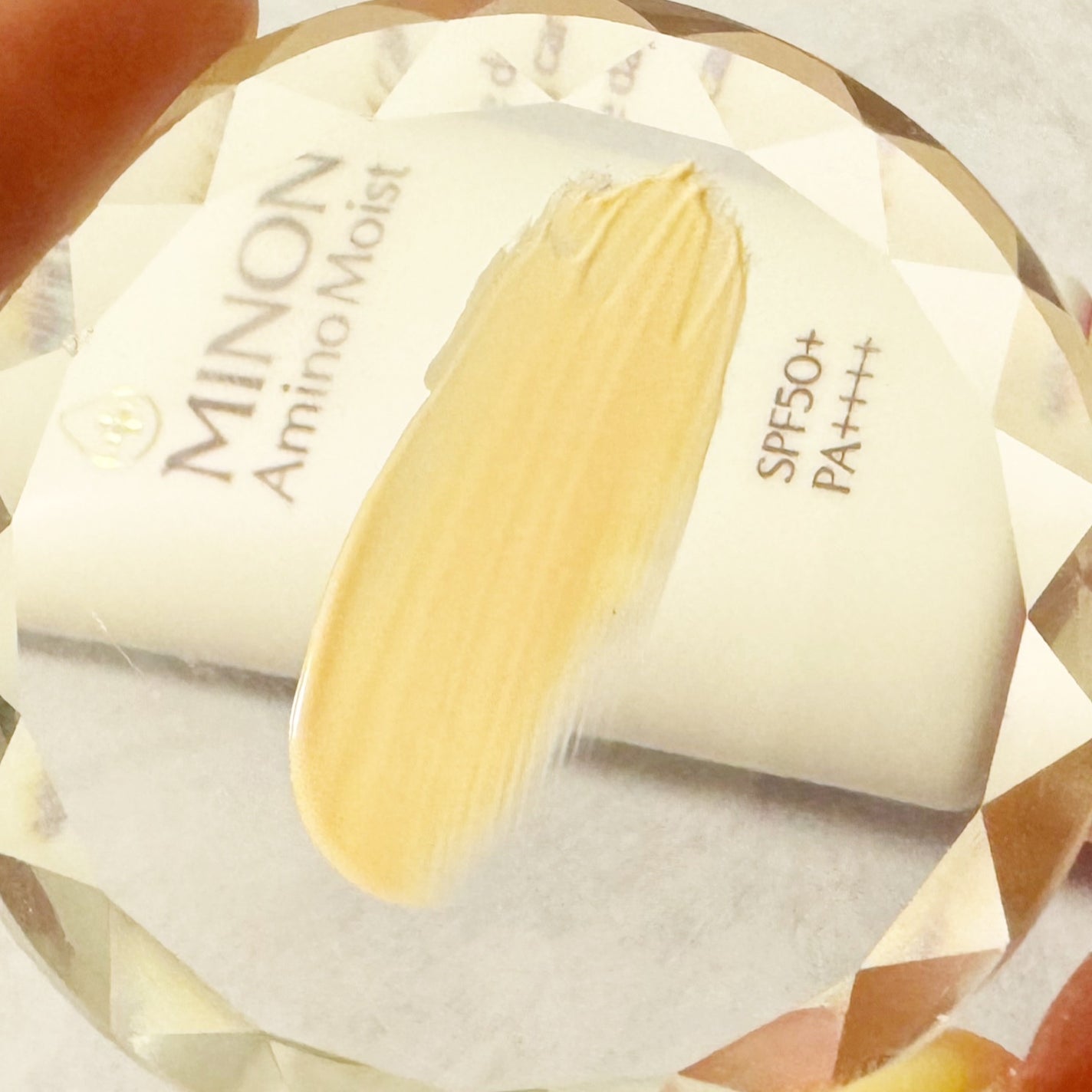 ミノン アミノモイスト エイジングケア デイクリームUV/ミノン/日焼け止めクリームを使ったクチコミ(4枚目)