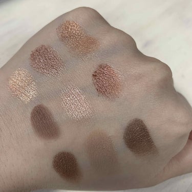 UR GLAM　BLOOMING EYE COLOR PALETTE/U R GLAM/パウダーアイシャドウを使ったクチコミ（2枚目）