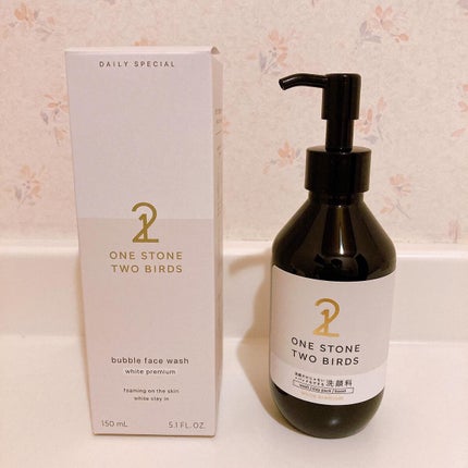 洗顔だけじゃない+パックもできる洗顔料/ONE STONE TWO BIRDS/その他洗顔料を使ったクチコミ(1枚目)
