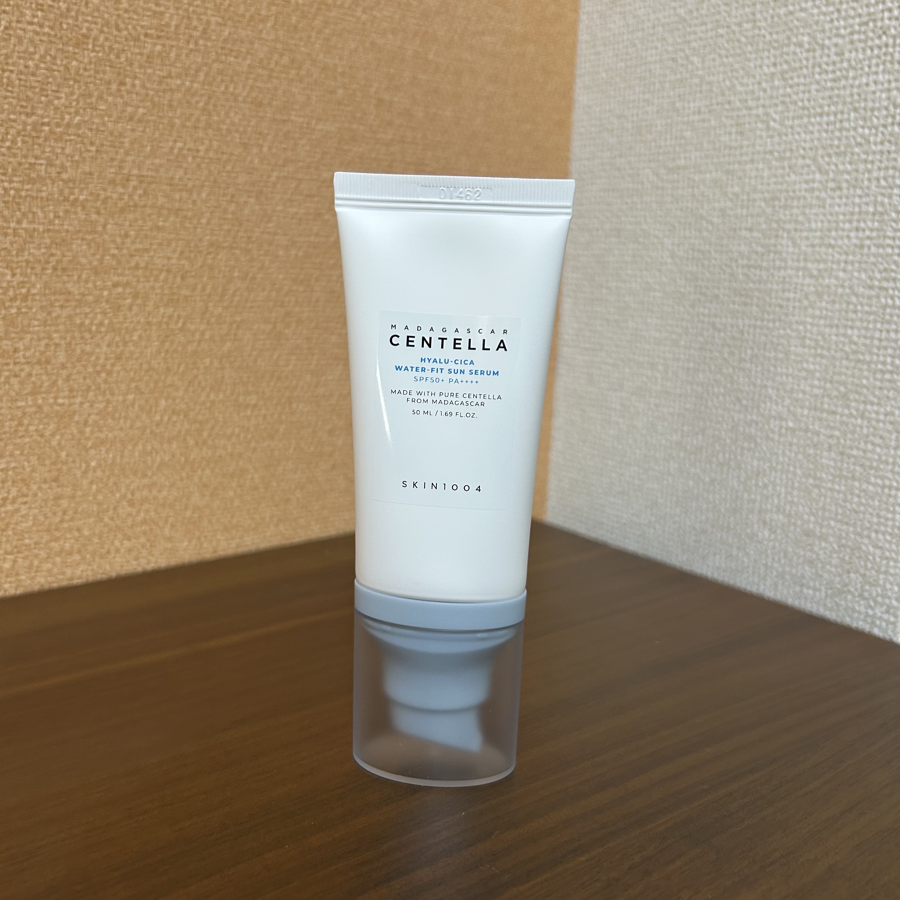 ヒアルーシカ ウォーターフィット サンセラム/SKIN1004/日焼け止めローションを使ったクチコミ（1枚目）