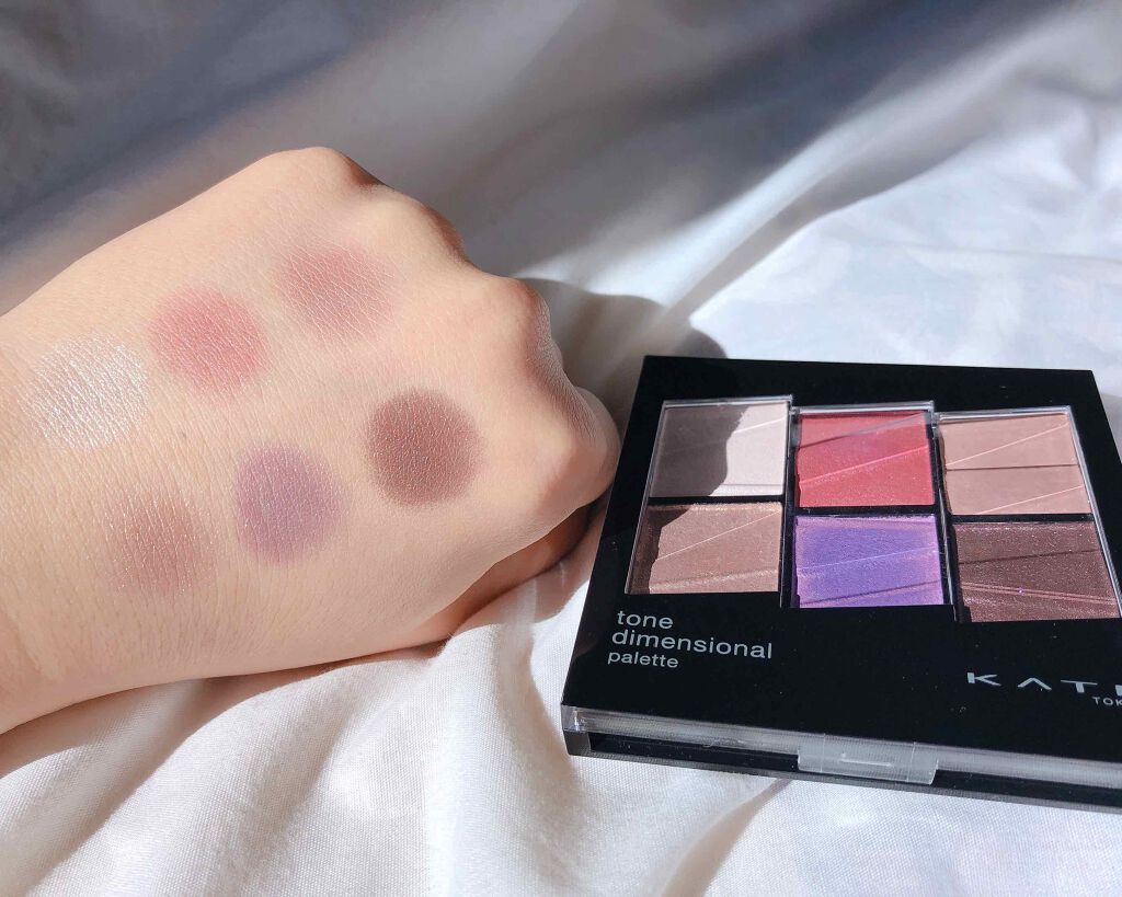 トーンディメンショナルパレット/KATE/メイクアップキットを使ったクチコミ（2枚目）