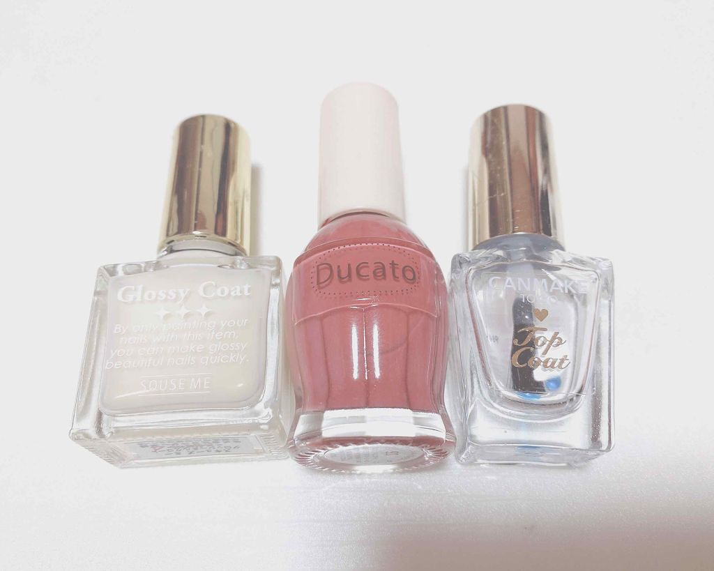 ミルクコート/スキューズミー/オールインワンネイルを使ったクチコミ（2枚目）