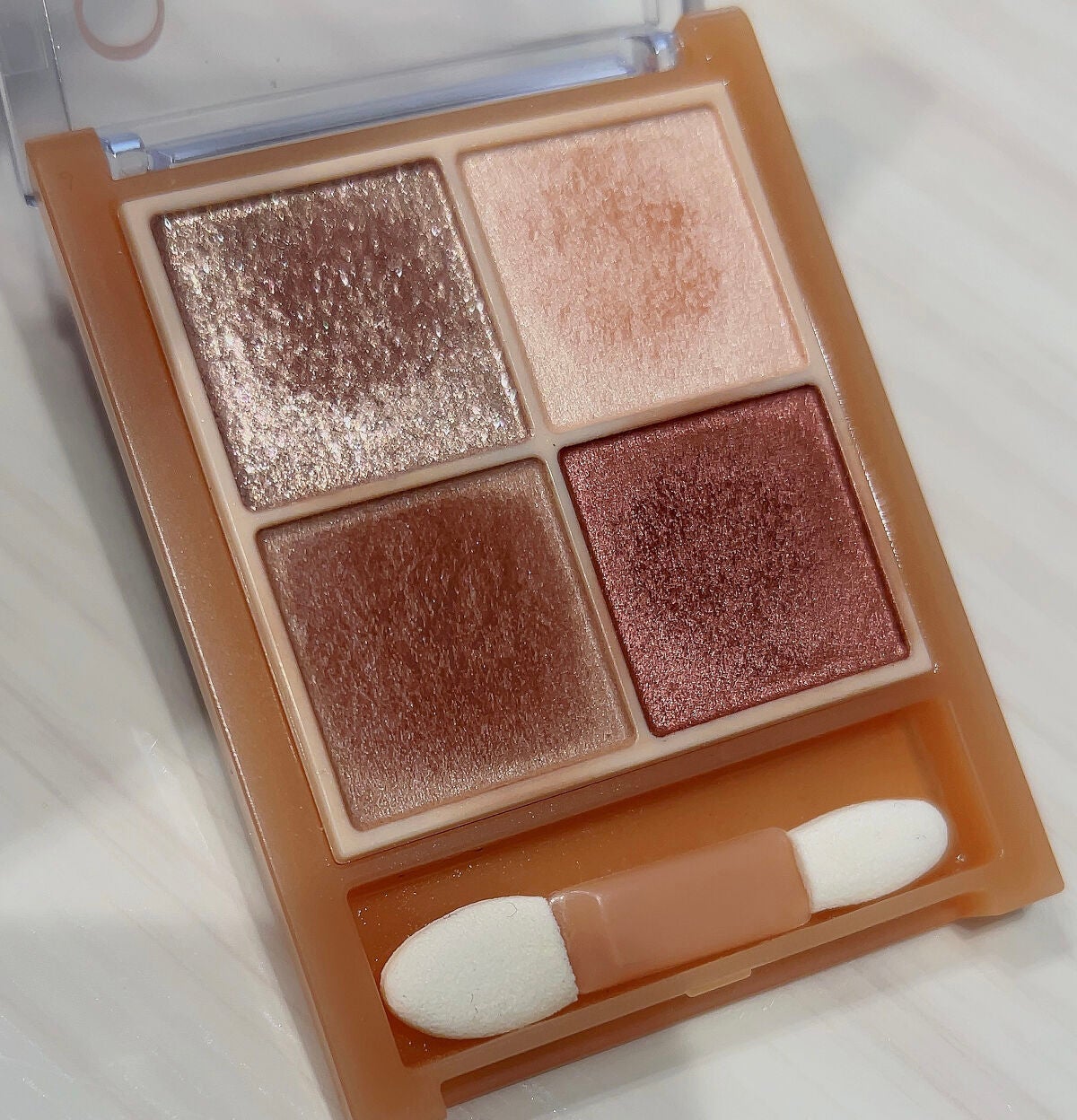 ベージュトーンアイシャドウ/CEZANNE/アイシャドウパレットを使ったクチコミ(2枚目)